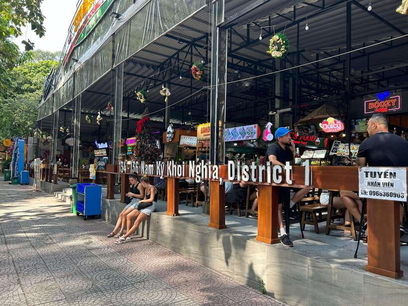 Secret walking Food Tour Ho Chi Minh City - Salted coffee inside the Cafe Apartments