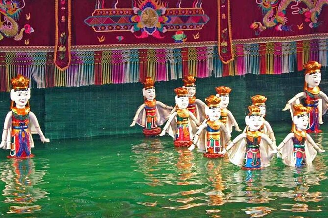Skip the Line: Golden Dragon Water Puppet Tickets - What happens on the water stage