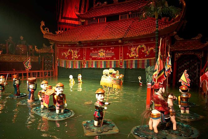 Skip the Line: Golden Dragon Water Puppet Tickets - The music is half the show