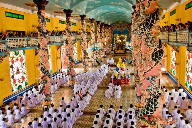 Small-Group 1-day: Cao Dai Temple & Ba Den Mountain - Cao Dai Temple and the midday prayer service