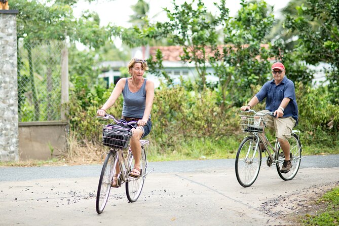 Small-Group Authentic Mekong Delta Day Trip from Ho Chi Minh City - Xe-loi, bicycle, and the farm fields