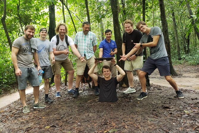 SMALL GROUP - Cu Chi Tunnels Half Day - Morning/Afternoon - The short film before the tunnels