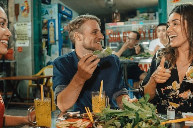 Street Food Adventure in Ho Chi Minh City - Ho Thi Ky Flower Market after dark