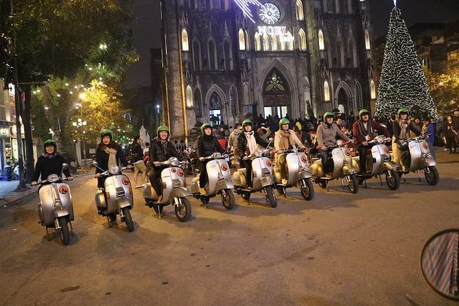 Vespa Saigon By Night Street Food Tour - Seeing Saigon from the back of a Vespa