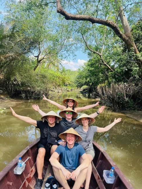 Vietnam Mekong Delta: 2-Day Cai Rang & River Adventure HCM - Ben Tre, coconut candy, and the hand-rowing boat