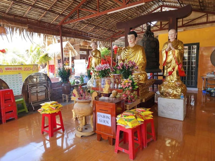 VIP Tour Authentic Mekong Delta & Local pagoda by SpeedBoat - Coconut candy and the working village