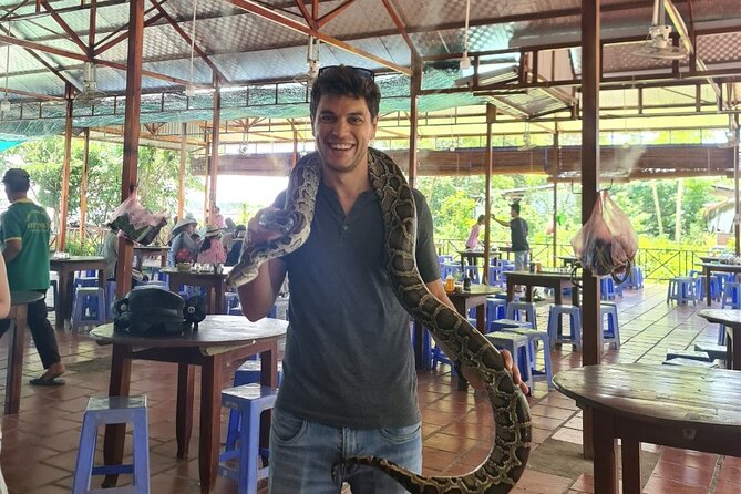 VIP Tour: Cu Chi Tunnels & Mekong Delta 1 Day | Shooting Guns - Lunch with Vietnamese dishes near the Mekong Delta