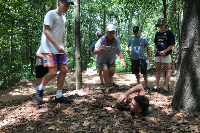 VIP Tour: Cu Chi Tunnels & Mekong Delta 1 Day | Shooting Guns - Cu Chi Tunnels: a close look at wartime underground life