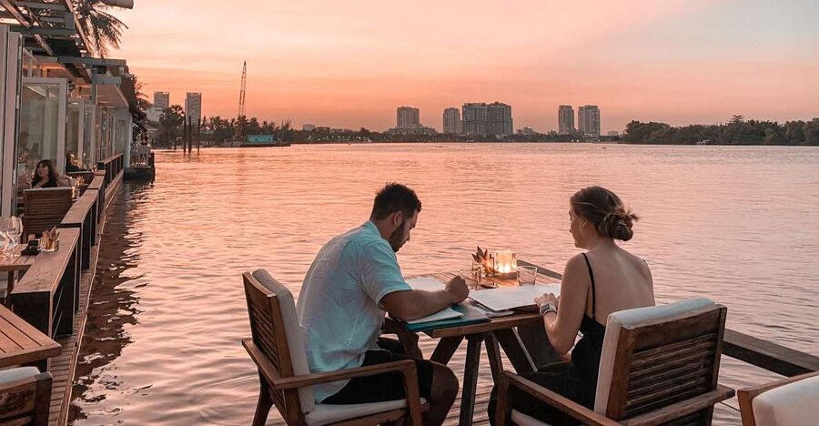 VIP Tour Enjoy Romantic Sunset by Speed Boat Free Cocktail - The sunset and the romantic touches
