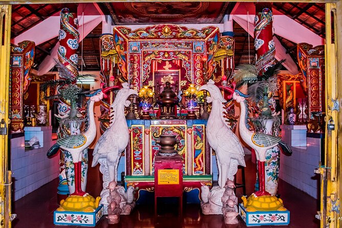 Vung Tau Full-Day Tour with Beach, Christ Statue & White Palace - Meeting Vung Tau’s whale guardian at Thang Tam Temple