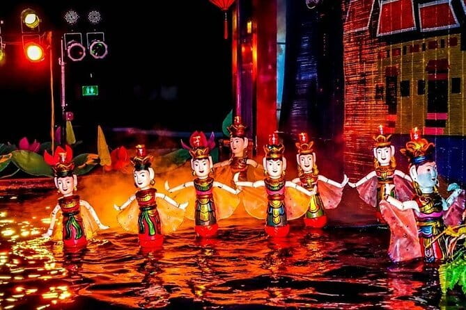 Water Puppet Show in Ho Chi Minh City - The orchestra makes the show feel local
